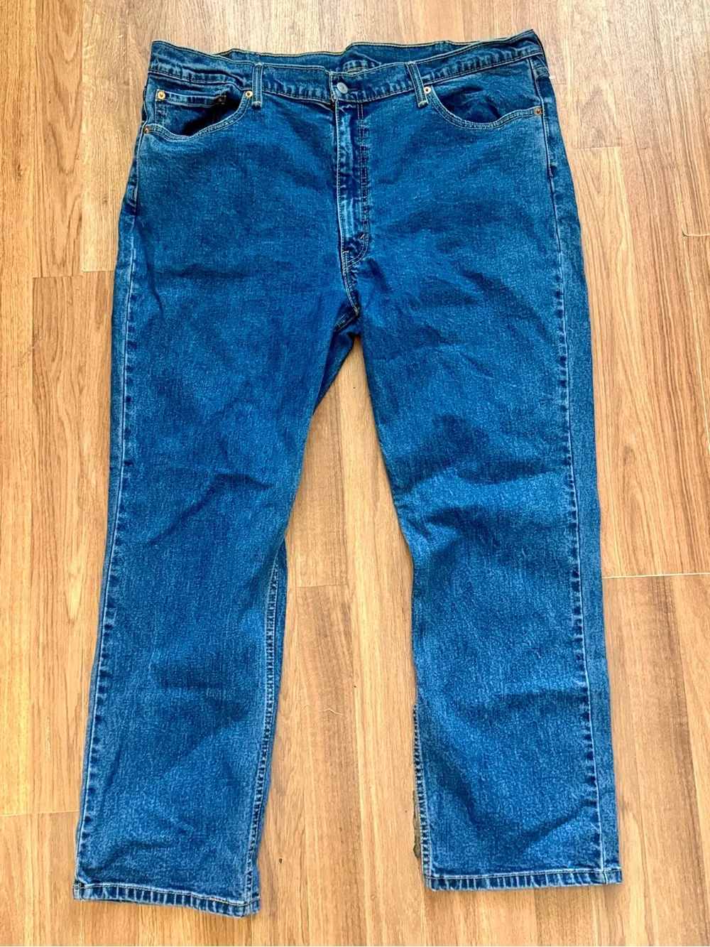 Signature by Levi Strauss Men's Relaxed Jeans - Blue Denim